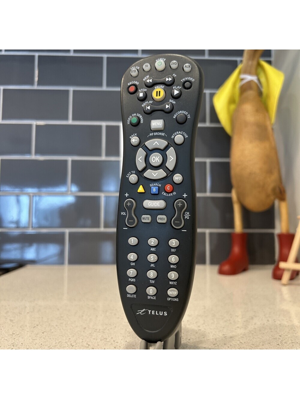 Genuine Telus RC1534847/01B All touch Universal Remote-Tested